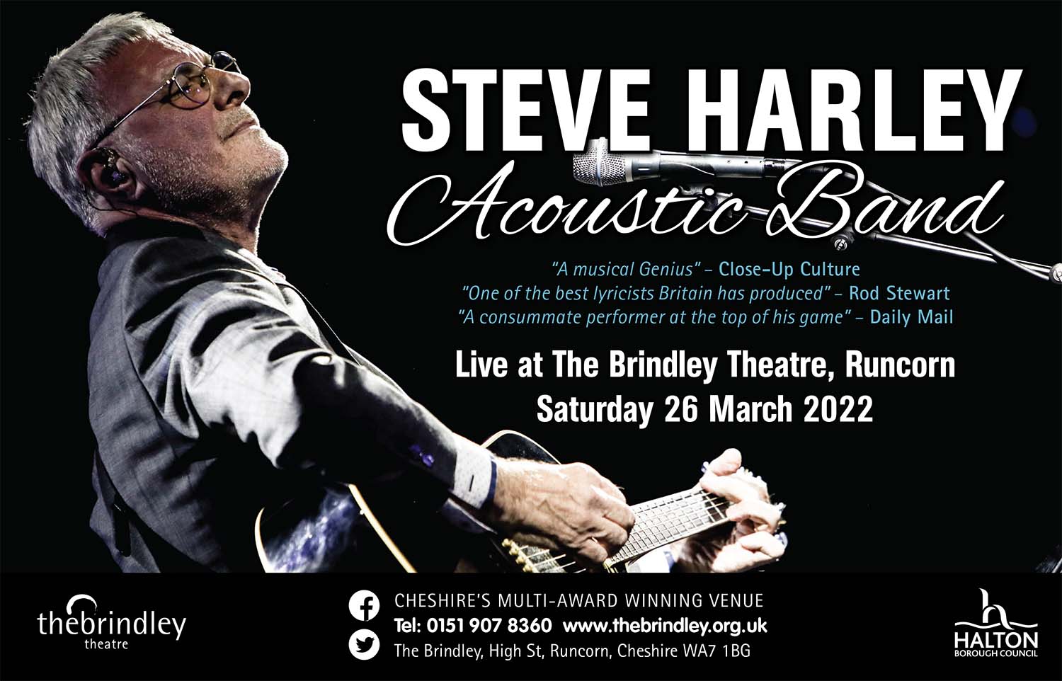 Steve Harley Accoustic Band - Runcorn